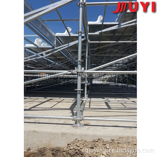 Cheap hot sale disassemble outdoor scaffolding grandstand bleachers JY-716